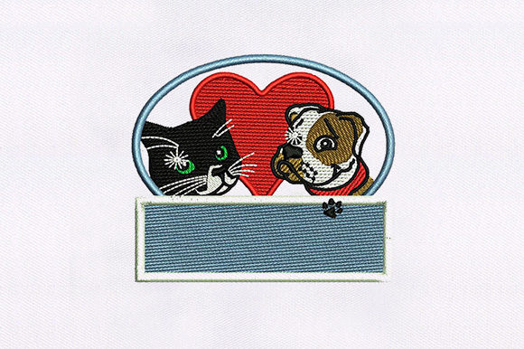 Adorable Cat and Dog