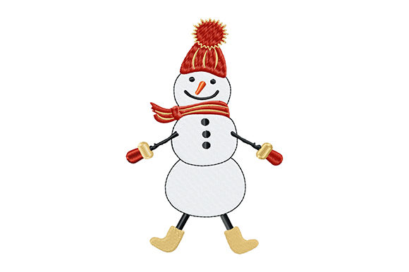 Cheerful Snowman
