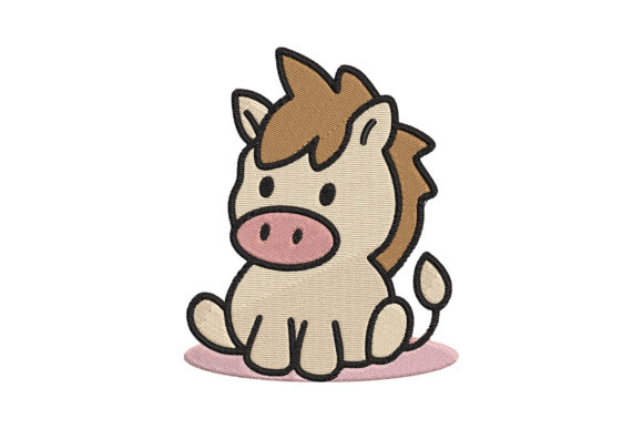 Cute Animal Baby Horse