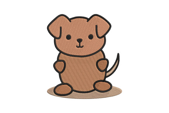 Cute Baby Animal Dog Cartoon
