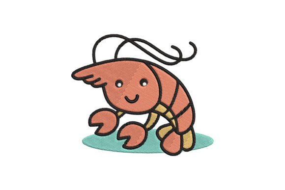 Cute Sea Animal Shrimp