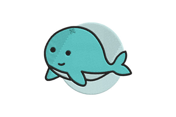 Cute Sea Animal Whale Cartoon
