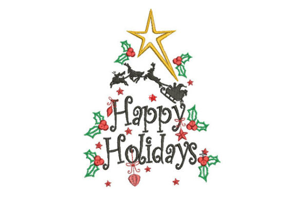 Happy Holidays Tree