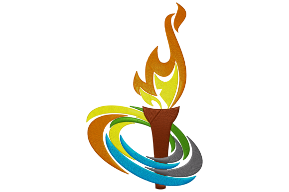 Olympics Torch Embroidery Review