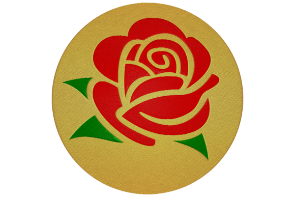 Red Rose Stamp