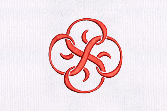 Red Symmetrical Shape