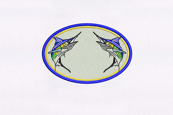 Twin Marlin Fish